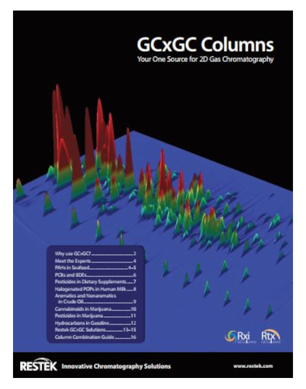 GCxGC-ECD/FID  Comprehensive Two-Dimensional Gas Chromatography